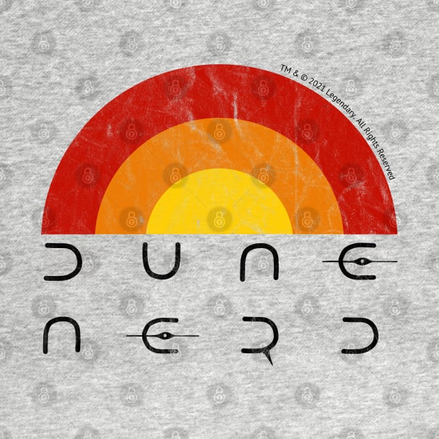 Retro Dune Nerd Sun by Slightly Unhinged